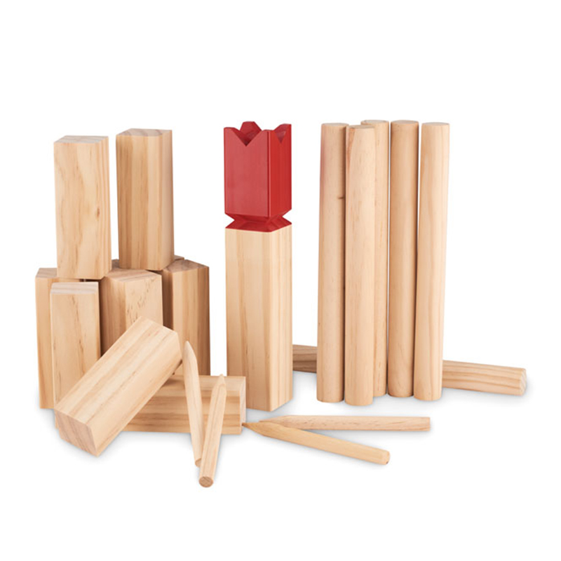 Kubb-Set aus Kiefernholz - Bild 2